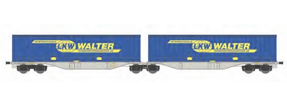 Articulated Container car type Sggmrss 90 of CEMAT loaded with containers<br /><a href='images/pictures/ACME/acme40273.jpg' target='_blank'>Full size image</a>